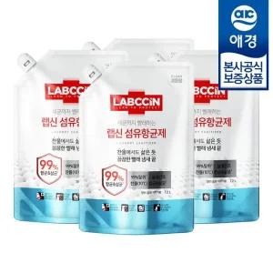 [애경] 랩신 섬유항균제 코튼향 리필 1.2L x4개