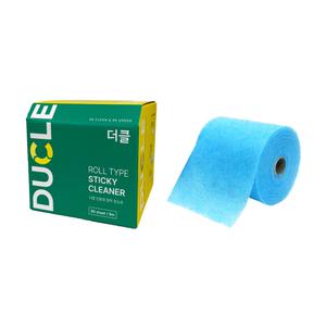더클 친환경 점착식 정전기 청소포 사무실 가정용 애완동물털 먼지 제거 본품+리필