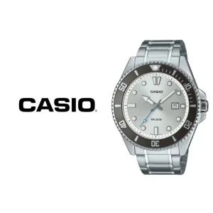 카시오 CASIO 다이버 MDV-107D-7A 패션 방수 남자 남성 흑새치 메탈 손목시계 MDV107D