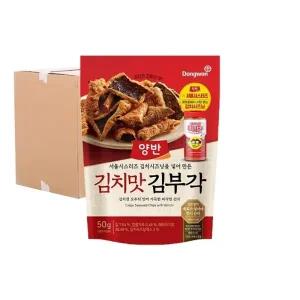 동원 양반 김치맛김부각 50g 16입 (박스)