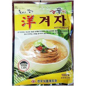 [JHNR4Q3R_52ED]겨자 양겨자 천우 머스터드 식당 200gX50개