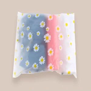 바지 플라워 세면도구 반팔티 약 잠 빵 과자 옷 반투명 26x35 지퍼백