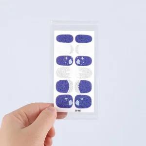 대학생 어른 성인 동반 네일 아트 스티커 ZK-0087 하늘 구름 별