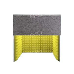 방음 부스 조립식 녹음 1인용 스튜디오 계란판 노래 하늘색 방음실