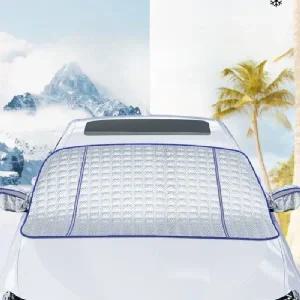 여름 겨울 차량 전면유리 자외선 햇빛차단 자석 커버