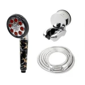쿨 샤워기 메탈호스 A세트 1.5m 절수형 필터 샤워헤드 샤워줄 호수 부속품 화장실 수전 욕조 거치대 홀더