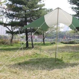 [콩심팥심]면혼방 헥사타프 차박 미니멀 오토캠핑