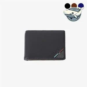 [콩심팥심]세련된 남성용 미니멀 디자인 간편 지갑 블랙