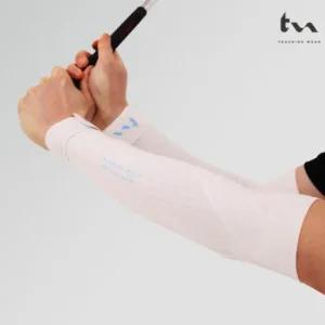 천둥골프 골프 쿨 토시 스윙 자세 교정 훅방지 양팔 L