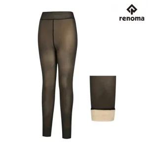 레노마골프 여성 겨울 나일론 착시 고리형 기모 레깅스 AEO 8872 TA3808344