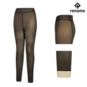 레노마골프 여자 겨울 고탄력 발고리 기모 레깅스 RWAEO.8872 TA3808354