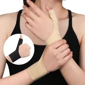 통기성 엄지 손가락 커버 피트니스 장갑 손목 보호대 탄력있는 부상방지 관절보호 통증 아대 염좌방지