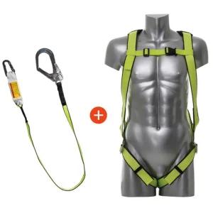 허리벨트없는 대구경 웨빙죔줄 전체식 안전벨트 안전인증 작업용 하네스