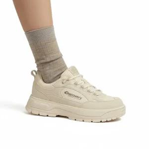 디스커버리 신상 남성여성공용 브릭 어글리 운동화 트래킹화 신발4cm키높이키높이운동화워킹화커플신발 DXS