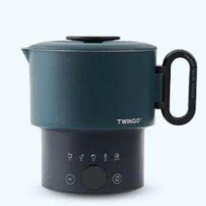 트윙고 라면 전기 포트 접이식 캠핑 여행용 폴딩 그린