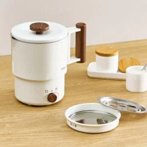 트윙고 트래블 라면 포트 접이식 캠핑 여행용 화이트