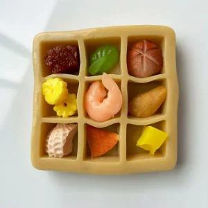 끌림데이 촉감놀이 음식모형 말랑이장난감 스퀴시 클레이