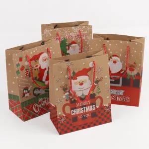 끌림데이 크리스마스 산타 종이쇼핑백세트 기프트백
