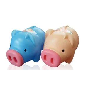 귀여운 AT94DV82 파스텔 저금통 특대 1p 예쁜저금통 다용도저금통 귀여운저금통 미니금고 이색저