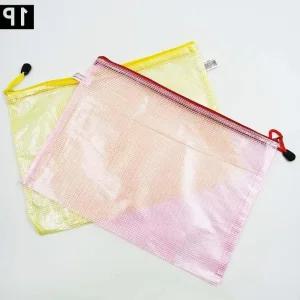 [피커]투명 수영장가방 메쉬파우치 지퍼팩메쉬천