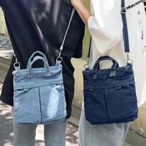 [피커]어번 캐주얼숄더백 데님 남녀 크로스백 0262