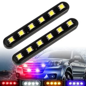 오토바이 6발 LED 싸이키 파박이 개당 경광등 라이트 LED바 파박이 전동킥보드 바이크