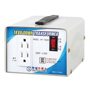 한일트랜스 1K 2K 강압기 승압기 변압기 도란스 미주용 가정용 소형
