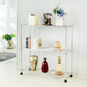 스테인리스 메탈랙 선반 2단~5단 와이어셀프 조립식선반