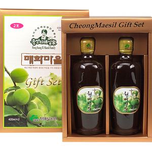 홍쌍리 청매실원 420ml x 2병 매실 청 액 액기스 엑기스 원액 홍쌍리청매실원 청매실원2호