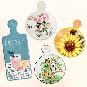 도자기 냄비 받침 손잡이 4종