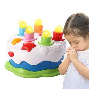 [키움하우스] 촛불멜로디케이크 / 촛불끄기놀이 작동완구 생일축하 놀이