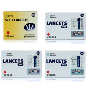 세원 채혈침 란셋 사혈침 26G 28G 30G 200입x1박스|소프트 28G 100입x1박스(사혈기 채혈기 랜싯 모아)