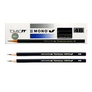 톰보우 연필 12자루 4B 2B TOMBOW MONO J 톰보 연필