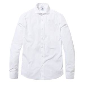 [THE SHIRT HOUSE]프리미엄 코튼 와이드카라셔츠 T77S22-화이트