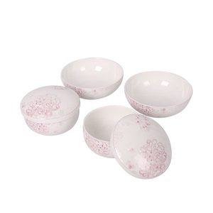 [한국도자기]국화문 단반상기 6P