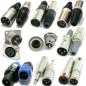 마이크 캐논잭 xlr 3p 4p 5p 연결 커넥터 스피커 단자
