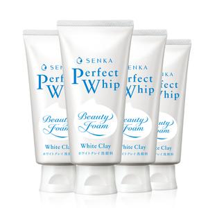 센카 퍼펙트 화이트 클레이 120g 4개