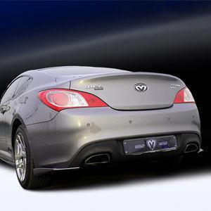 {카드레스}엠엔에스 M&S 제네시스 쿠페 리어 윙(무도색/FRP)