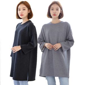 위스  17096OP-융기모트임 원피스 겨울원피스