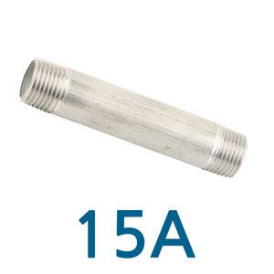 스텐 장니플 15A 장닛플 배관 부속 설비 자재 수도 파이프 스탠 나사 스텐레스