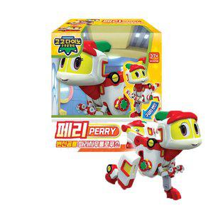 [주영]고고다이노 변신로봇 페리 구급차모드