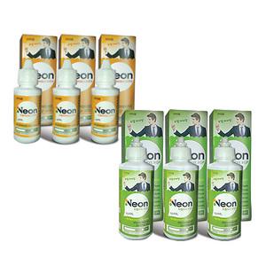 네온RGP 렌즈 하드렌즈 클리너 보존액 단백질 세척액 3통