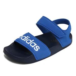 아디다스 아딜렛 샌들 K 여자 슬리퍼 블루 G26878