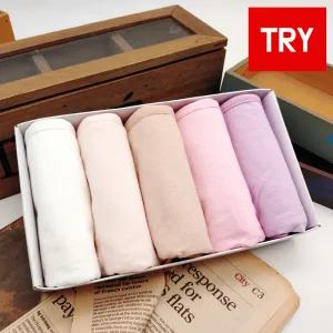 TRY트라이 MC5 퍼스트 5매입 면팬티/여성팬티/여자팬티/면스판팬티/팬티세트/여자속옷/여성속옷/팬티속옷