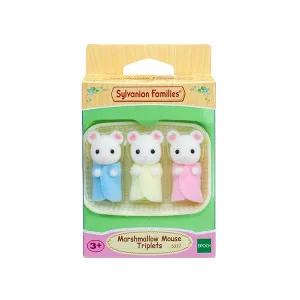 [실바니안패밀리]5337-마쉬멜로 마우스 세쌍둥이