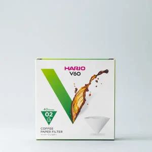 [카페뮤제오]하리오 박스 필터 VCF02 화이트 40매