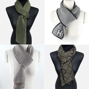 남자 여자 쁘띠 목도리 니트 머플러 스톨 짧은 숏머플러