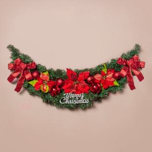 120cm 레드 크리스마스 가렌드 DIY가렌드 트리장식