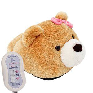 [기타]리본곰돌이 전기발난로 발히터 사무실발난로 사무실발매트  발난로 발난방 발온열기