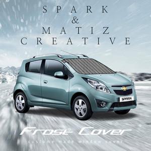 쉐보레 스파크/마티즈크리에이티브 맞춤 성에방지커버 (일반+와이퍼덮개) 사계절 앞유리커버 햇빛가리개